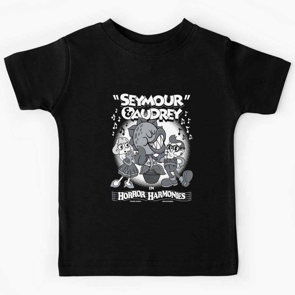 Horror Harmonies - Vintage Cartoon Seymour - Rubber Hose Kids T-Shirt 160