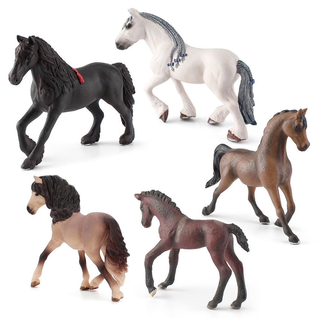 Andalusian Horse Handcrafted Static Model For Animal Collectors And Decor