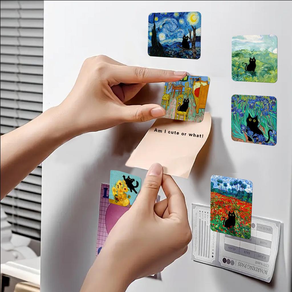 Refrigerator Sticker Magnetic Sticker Cute Creative Pattern Diy Custom-Made In Various Sizes