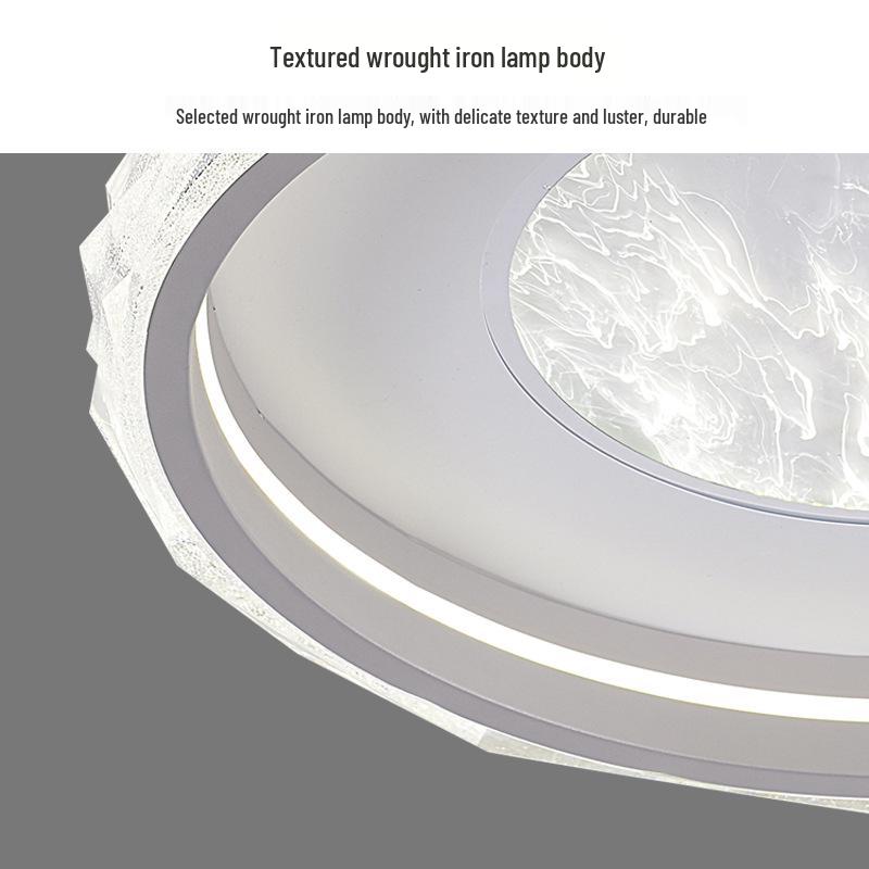 2025 Italian Minimalist Luxury Crystal Ceiling Light for Bedroom & Dining Room