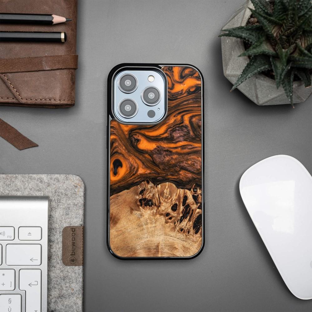Bewood Unique case for iPhone 14 Pro - Orange