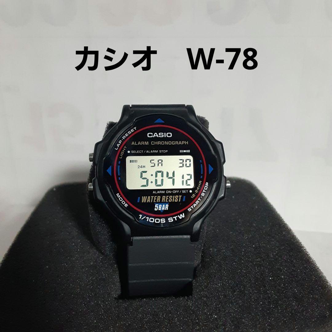 CASIO W-78 Used listing Cheap Casio Chipkashi Retro