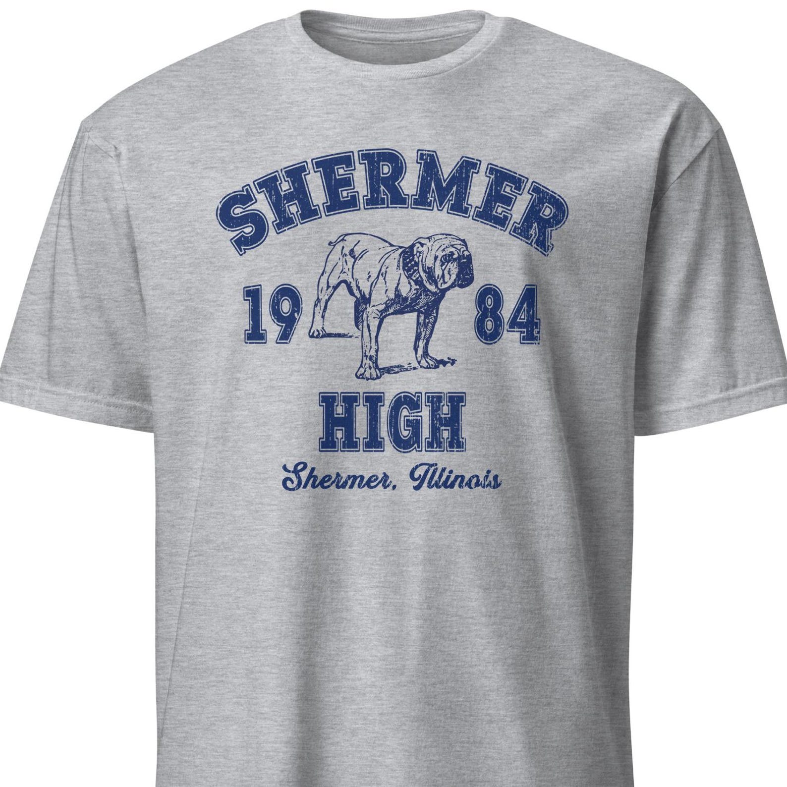 Shermer High School T-Shirt: 80s Movie Fan Apparel, Unisex Tee 2XL