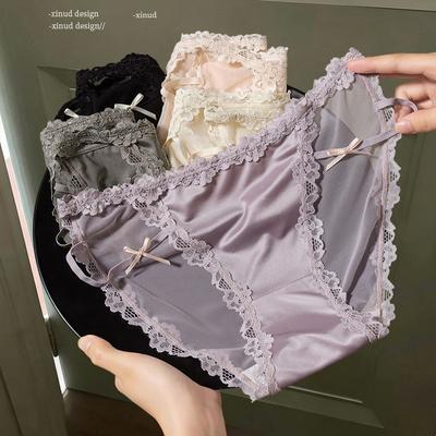 Ladies Summer New Sexy Romantic Lace Senior Sense Briefs