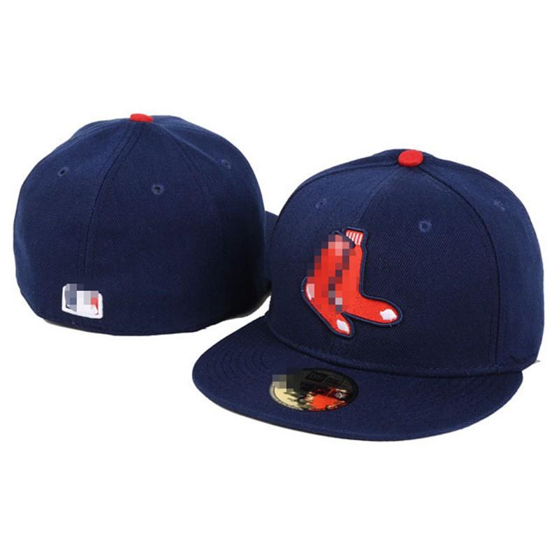MLB Baseball Commemorative Fitted Hat American League Flat Brim Cap Fashion Sizes