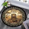 Steampunk Lizard Emblem Round Area Rug Under Office Chairs Bedroom Living Room Home Decor