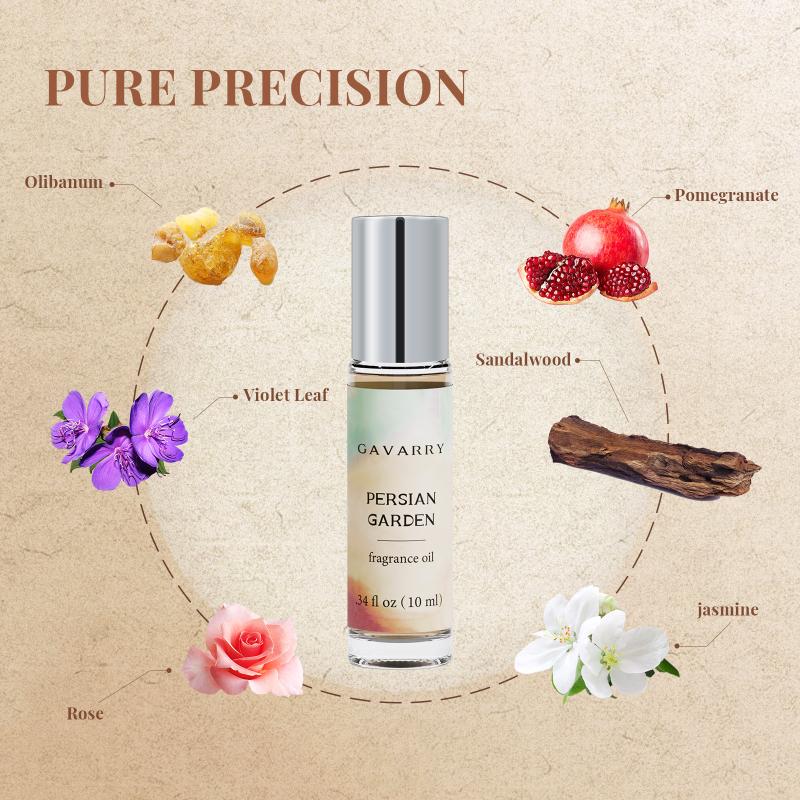 10ml Women s Roll-On Fragrance A Trio Of Floral Fragrance  Woody Notes, Fresh, Elegant And Ultra-Soothing, Perfect Gift Choice one size