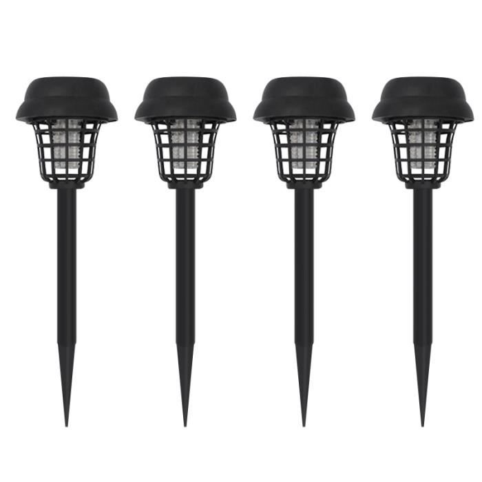 MOSQUITO REPELLENT, 4 pcs--Solar Mosquito Killer Lamp, Waterproof, Insect Repellent, Fly Trap for Outdoor Garden