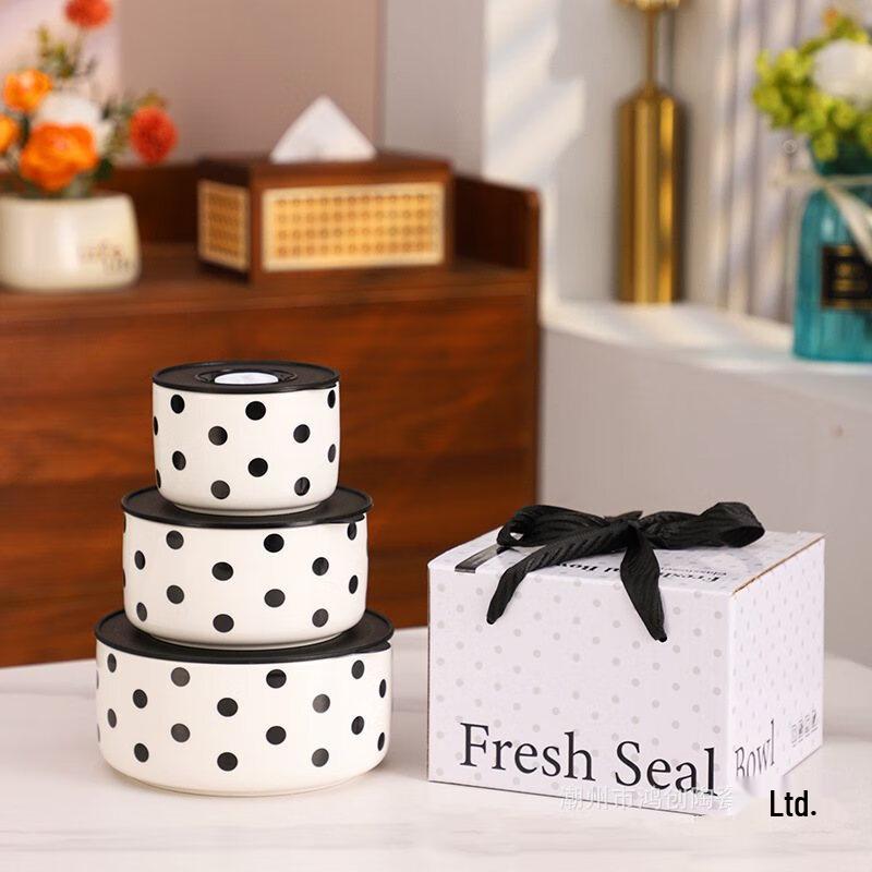 Набор керамических пищевых контейнеров ZISIZ