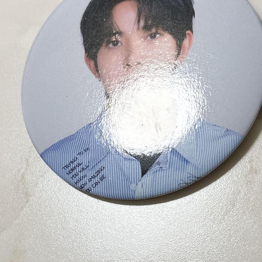 [USED] ENHYPEN Heeseung en-connect Can Badge Set of 2