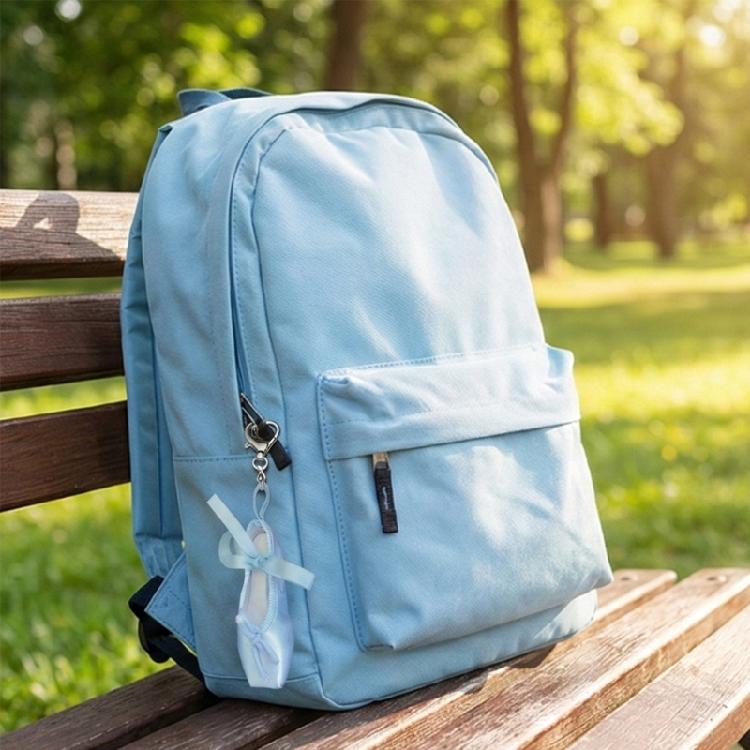 Tragbar Leicht Mini Ballett Schuh Anhänger Schlüsselanhänger Zubehör mit Band Anhänger Stilvolle Dekoration für Geldbörse