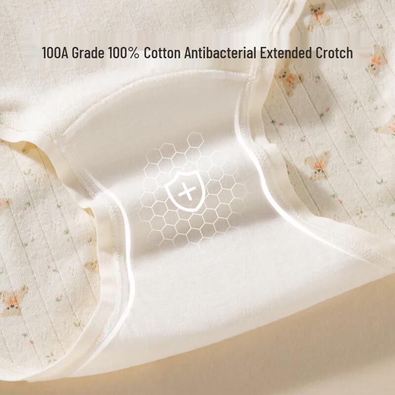 Damskie Majtki Bawełniane Średnio Stanowe Antybakteryjne