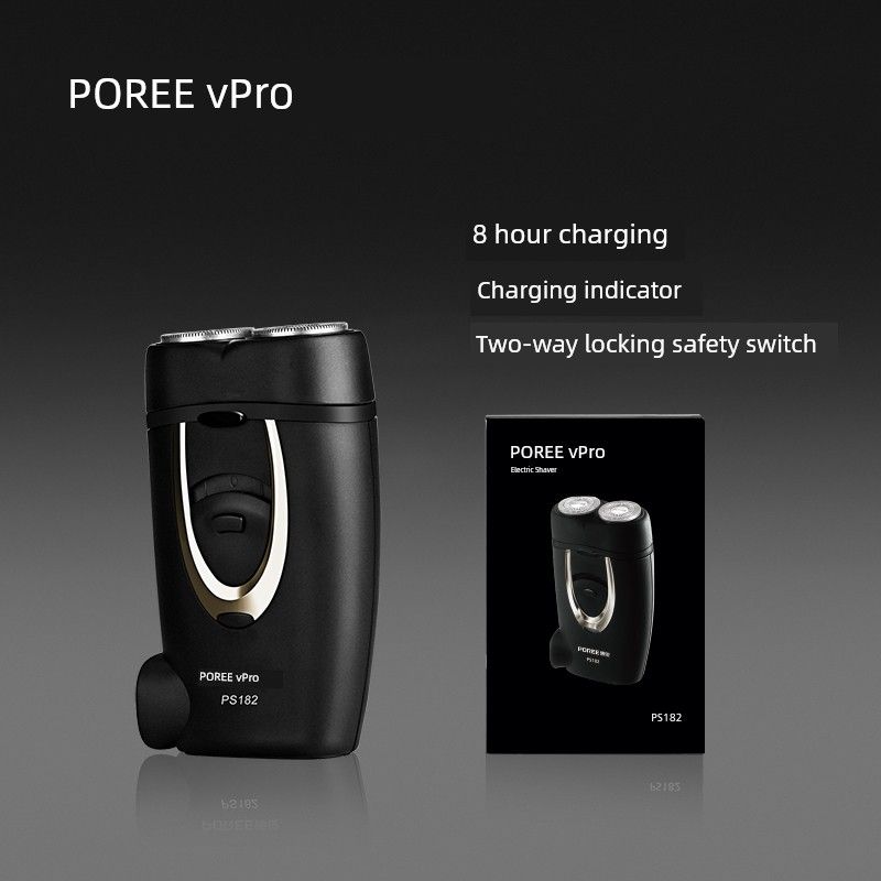 

Feike Borui Electric Shaver Double-Head Men s Mini Razor Small Beard Trimmer Portable for Car Travel