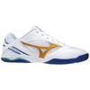 Mizuno Wave Drive 8 Comfortable Daily Slip Resistant Durable Breathable Low Top Training Shoes Unisex Sneaker White Platinum Blue 81GA170530