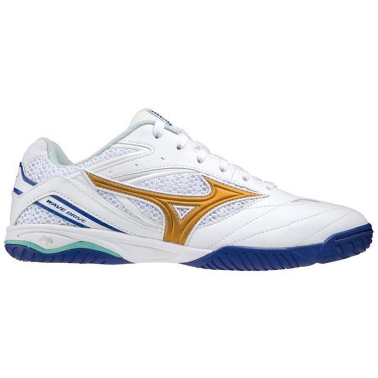 Mizuno Wave Drive 8 Comfortable Daily Slip Resistant Durable Breathable Low Top Training Shoes Unisex Sneaker White Platinum Blue 81GA170530