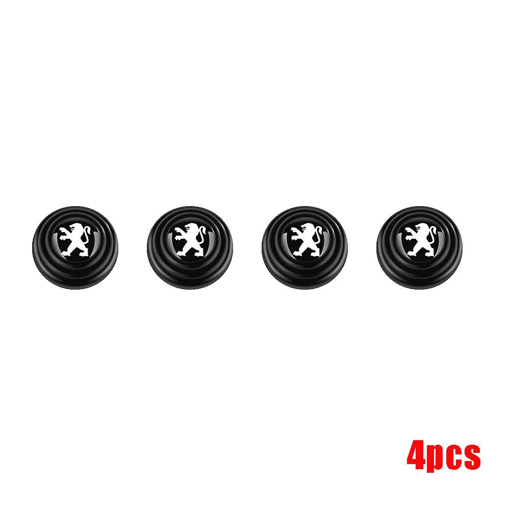 

2026 Hot Car Sticker 4/10Pc Door Shockproof Silicone Pad Hood Trunk Anti-collision Sticker For Peugeot 207 3008 206 208 308 307 For Peugeot