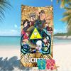 Customizable personalized beach towels Gravity Falls themed designs.Suitable for the beach, yoga, sports;ideal as beach accessories