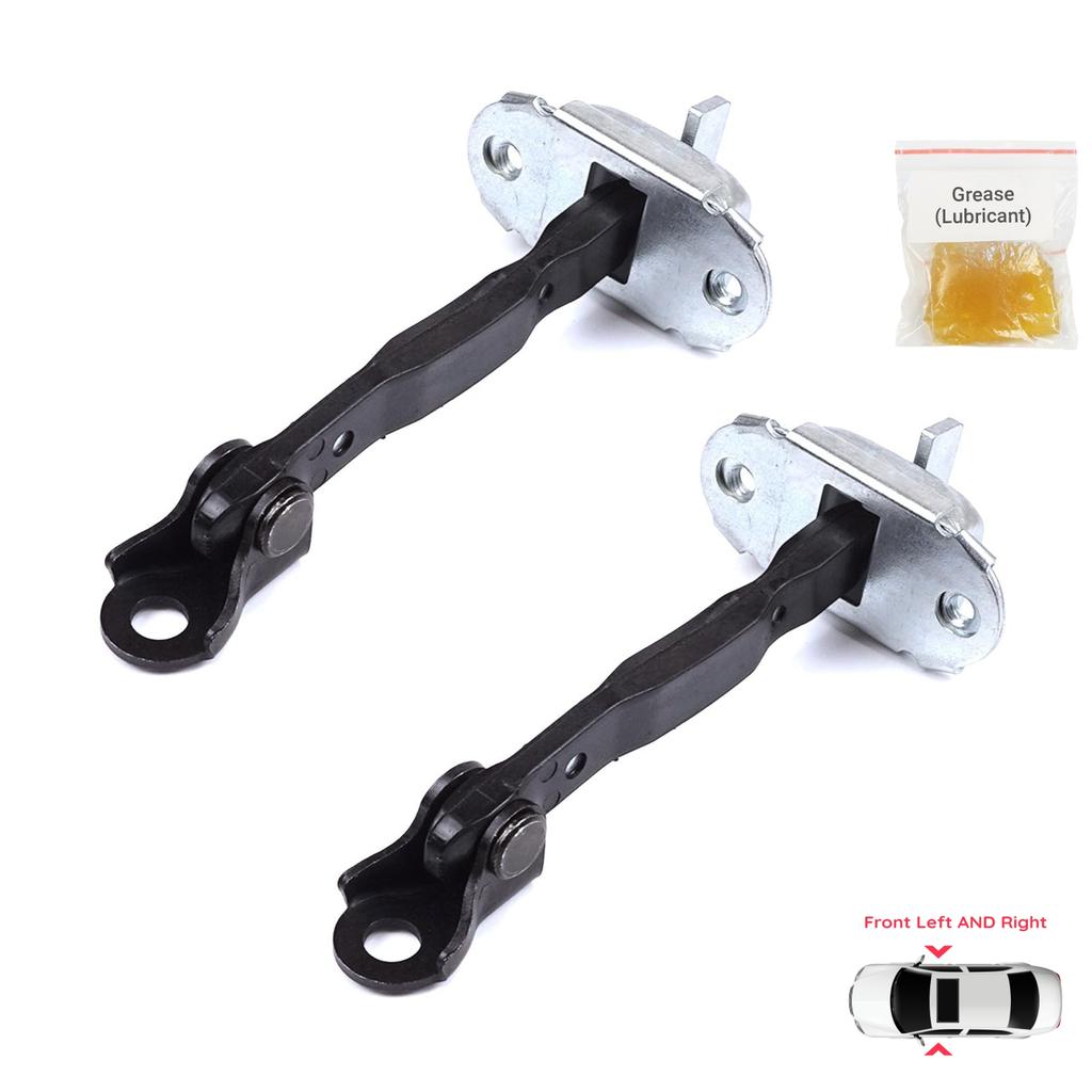 BDP1376-1 2 Pieces Front Door Stop Check Assy Limiter Strap for Toyota Prius MK2 W2 XW20 2003-2009 Corolla MK9 E12 Allex RunX 2001-2007 6861012161