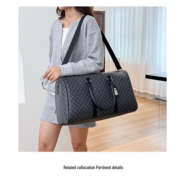 Veľká cestovná taška v kórejskom štýle pre mužov a ženy - Ručná, na rameno alebo crossbody taška do posilňovne