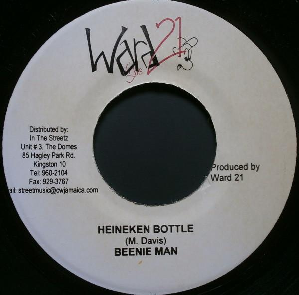 

7inch Record BEENIE MAN, POLINDUS - Heineken Bottle / You Dig NONE Ward 21 2006 Jamaica Reggae, Ska & Dub Used