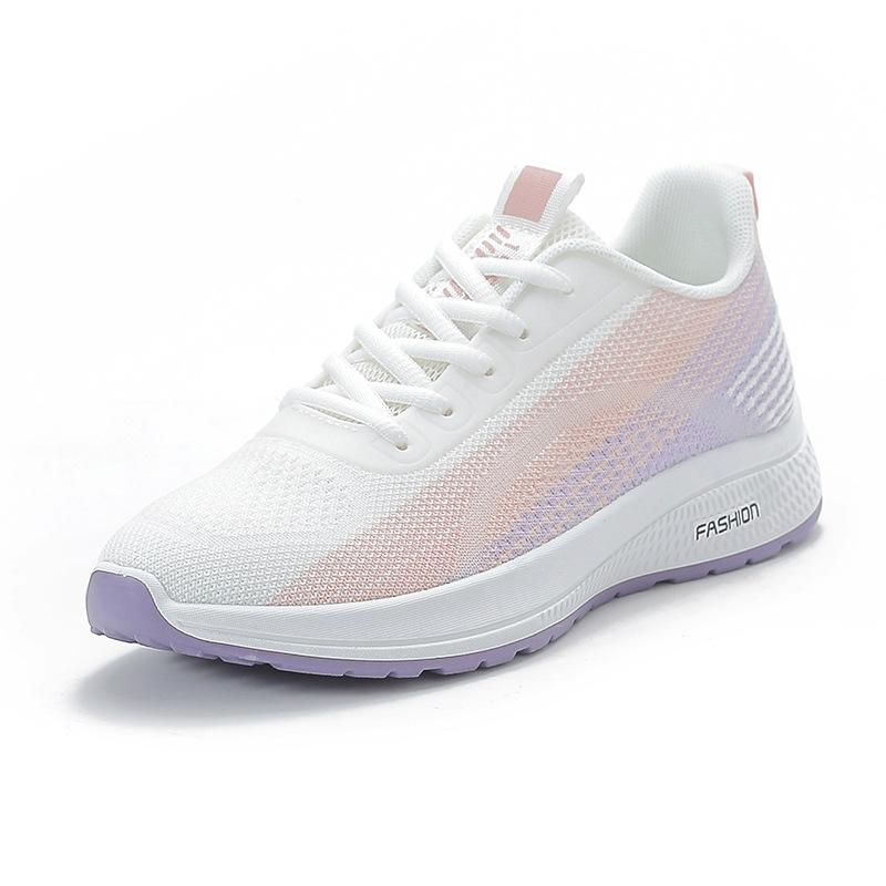 Spring new student sports shoes, lightweight running shoes, soft-soled wear-resistant and breathable shoes