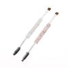1Pcs Eyebrow Brush Eyelash Curl Double Head 2-In-1 Makeup Brush Artificial Travel Portable Multifunctional
