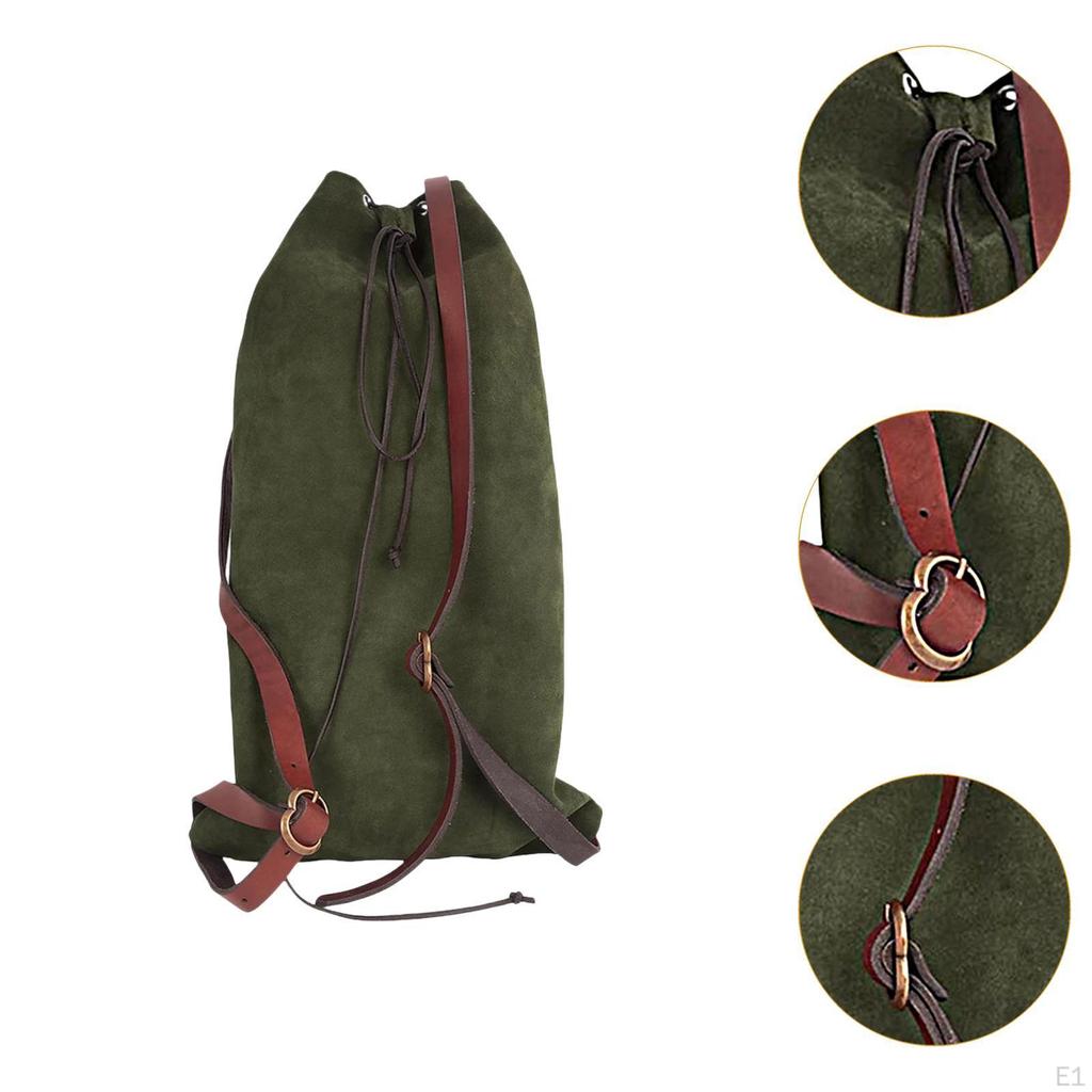 Medieval Backpack Belt Bag for Running Riding Camping Halloween Cosplay Climbing