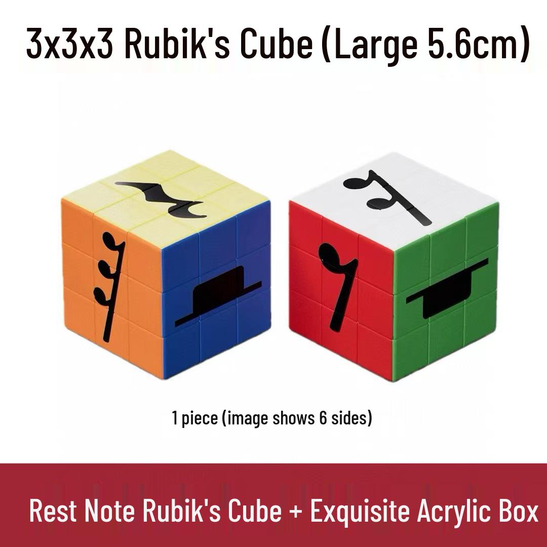 

3x3 Educational Rubik s Cube: Musical Notes & Cognitive Music Theory Toy for Kids