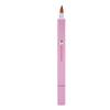 Retractable Lipstick Brush Dual Head Makeup Brush with Cover for Lip Liner Concealer Pink