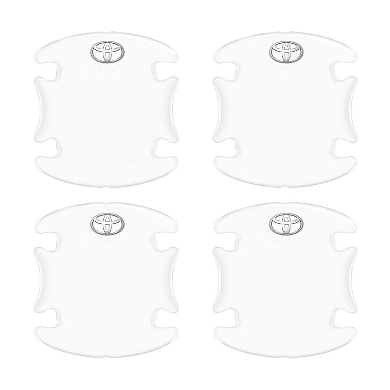 Car Body Anti-Collision Protection Strip Auto Door Handle Bowl Anti-Scratch Sticker for Toyota TRD GR Camry Corolla Crown Auris C-HR