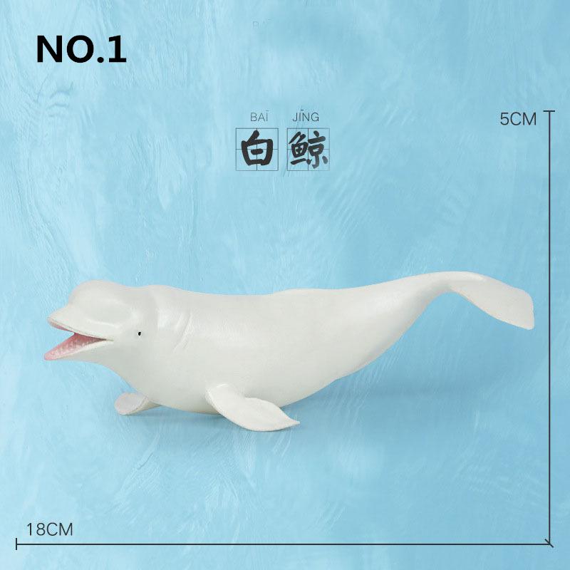 12 Styles Simulated Marine Sea Life Whale Shark Model Ocean Animals Dolphin Creative Home Decor Toys For Children Christmas Gift