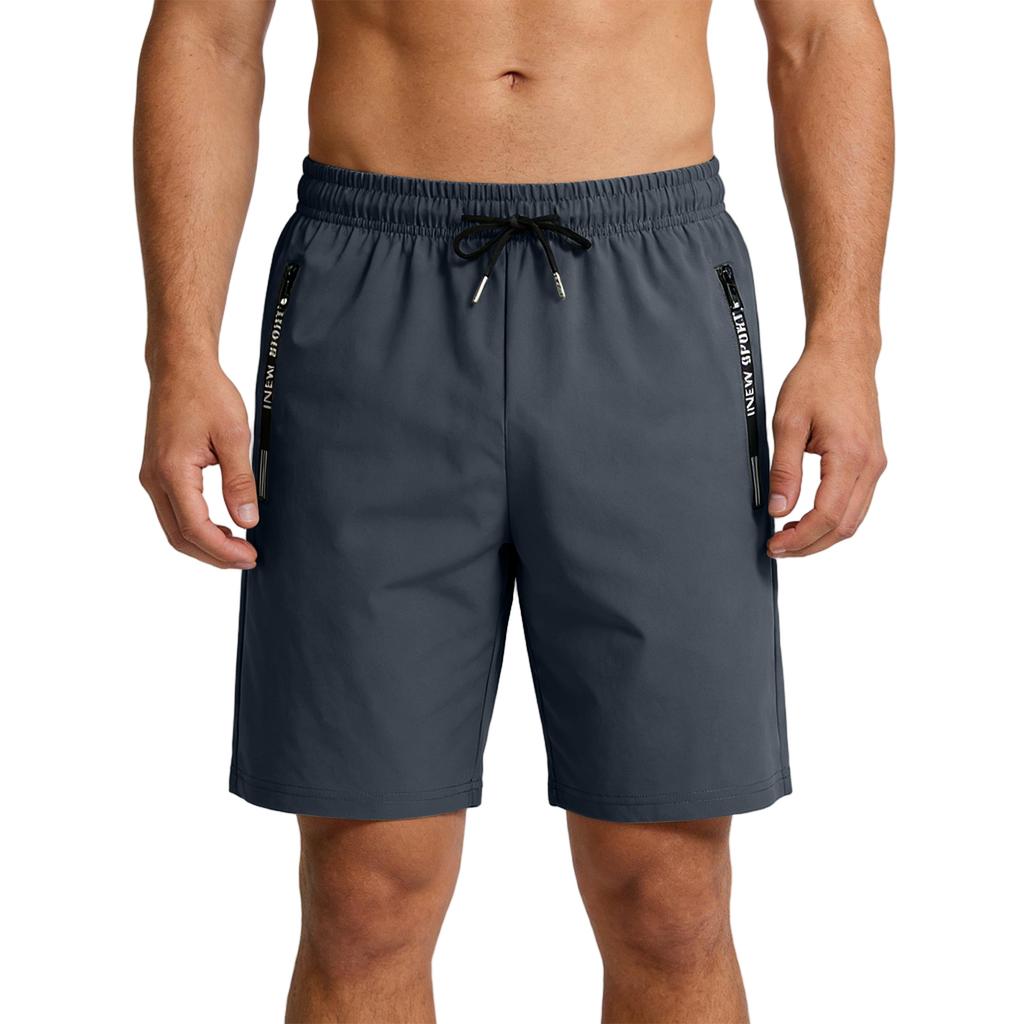Men's Athletic Gym Shorts Quick Dry Workout Casual Running Shorts With Pockets