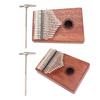 Kalimba 17 Keys Thumb Piano with Study Instruction & Tune Hammer Wood Finger Piano for Kids Adult Beginners Professional