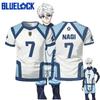 Popular Blue Lock Jersey Nagi Seishiro Uniform 3D Print Kids Anime T-Shirt Summer Men Women Cosplay Sports Football Top