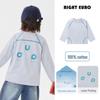 2026 Trendy Boys' Pure Cotton Long-Sleeve T-Shirt for Spring and Fall