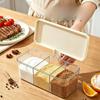 Seasoning Box Household Kitchen Integrated Multi-grid Seasoning Can Combination Set Seasoning Salt Storage Seasoning Bottle