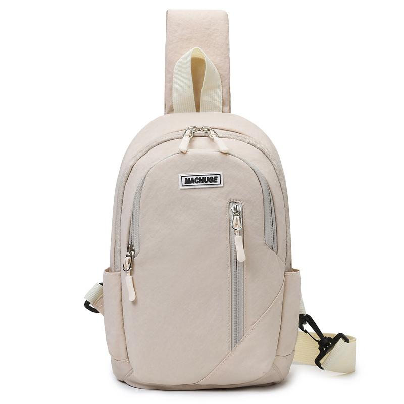 Japanese literary and artistic small fresh commuter travel men's and women's casual chest bags, new trendy sports shoulder crossbody bags