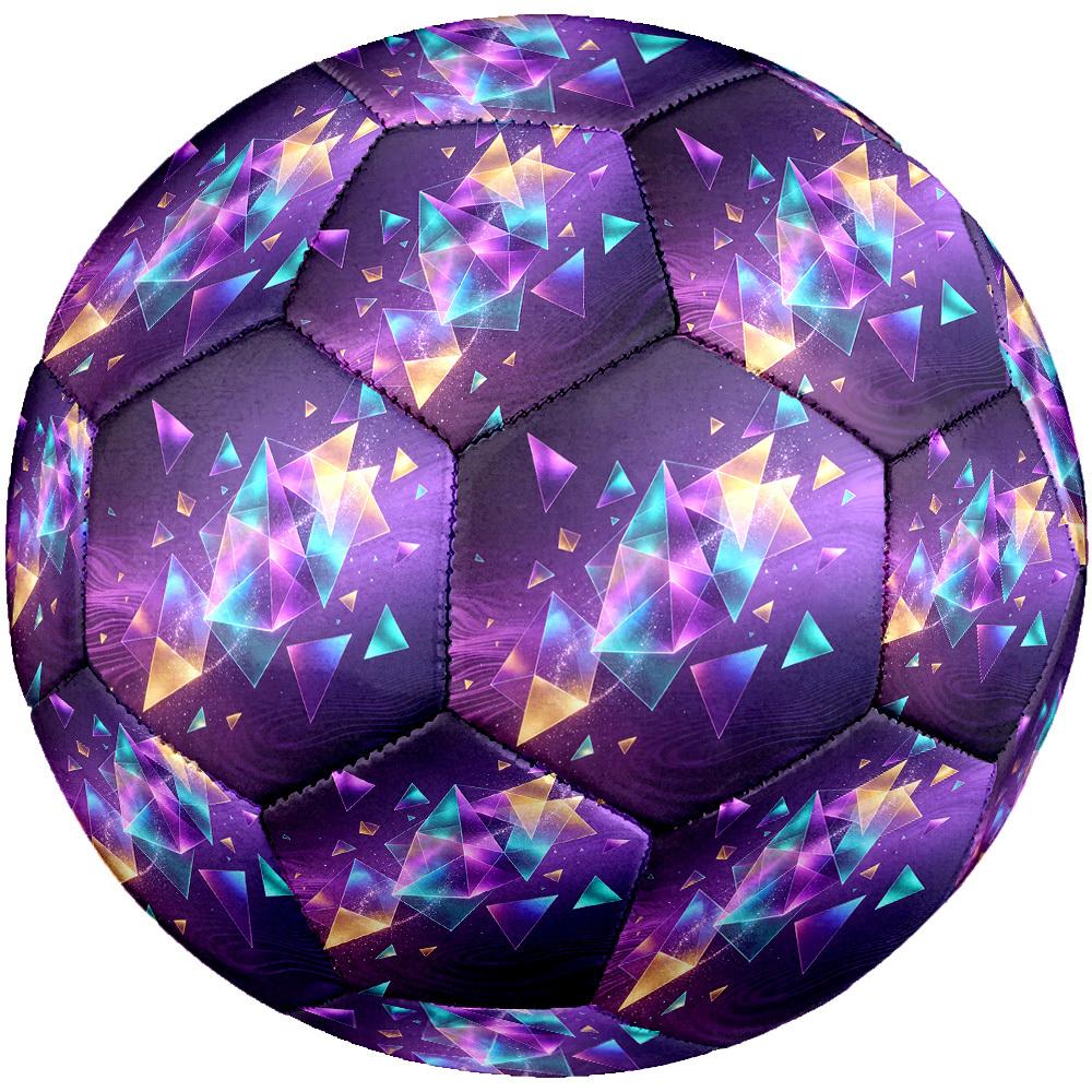 1pc Geometric Dreamscape Size 5 Soccer Ball Professional Match Training Football Indoor &Outdoor Sports Ball Lightweight Durable C6523