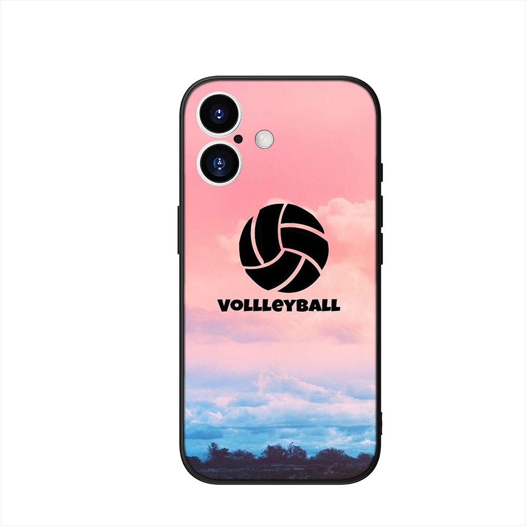 Basketball Volleyball Sunset Football Phone Cover Case for Apple iPhone 16 15 14 Plus 13 12 Mini 17 Pro Max + 16E Air 16+ ProMax