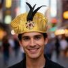 Dress Up Hat Funny Design Turban Hat Novelty Style Adult Size Prince Hat Photo Props Retro Style Sultan Hat Men Adult Costume