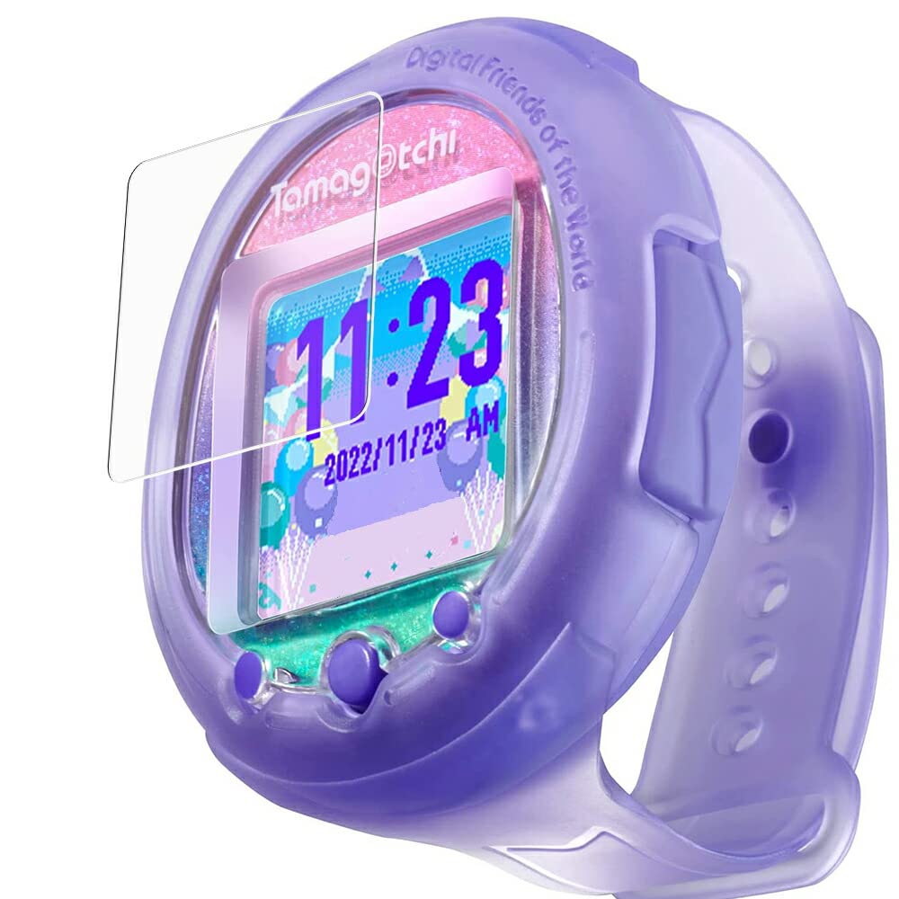 Av ClearView skjermbeskytter for Tamagotchi Smart Party Key Shock Blått Lys Laget i Japan [Sett 2] (Jubileumssett) [Fem funksjoner Absorpsjon,