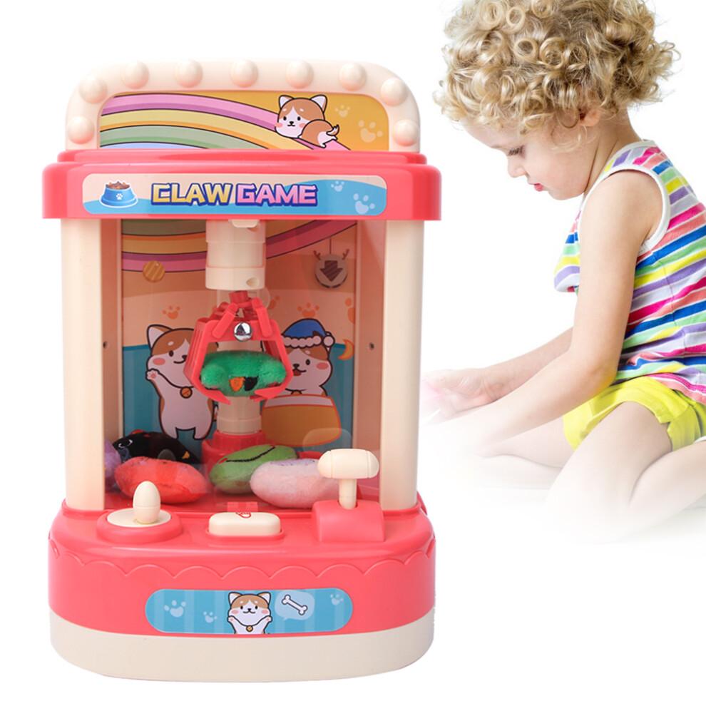 Exercise Hand Eye Coordination Skills Claw Machine For Kids With LED Lights Mini Vending Machine Arcade Games Machines Adjustable Sound And Music