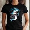 T-shirt Dames Grappig Haai Motief Katoen Maat XS tot 3XLWordt geopend in een nieuw venster of tabblad