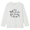 Hotwind Women's Bow Print Long Sleeve T-Shirt