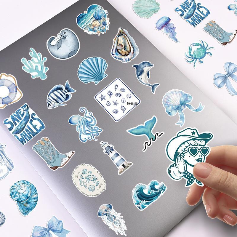 50 Cartoon Stickers: INS Style Cute Diary & Journal Decorations for Kids