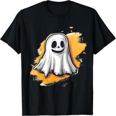 Scary Phantom Cloth Design For Men and Women T-Shirt