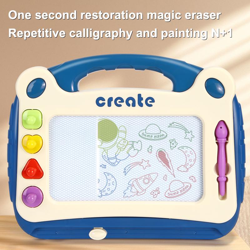 Children's magnetic drawing board, children's home writing board, children's early education puzzle drawing board toy