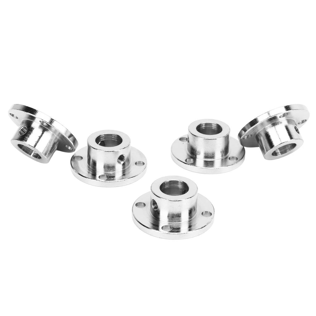 5 Stück Flanschkupplungsverbinder 10 mm Innendurchmesser Führungsachse Motorwelle Achsenfittings für