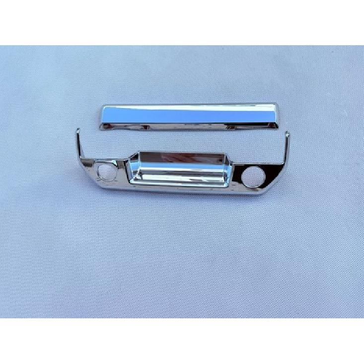 ABS Rear Door Tailgate Handle Cover Trim For Chevrolet Colorado 23-25 Chrome