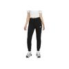 Sportswear Club Fleece Mid-Rise Slim Jogger Black White For Women DQ5175-010